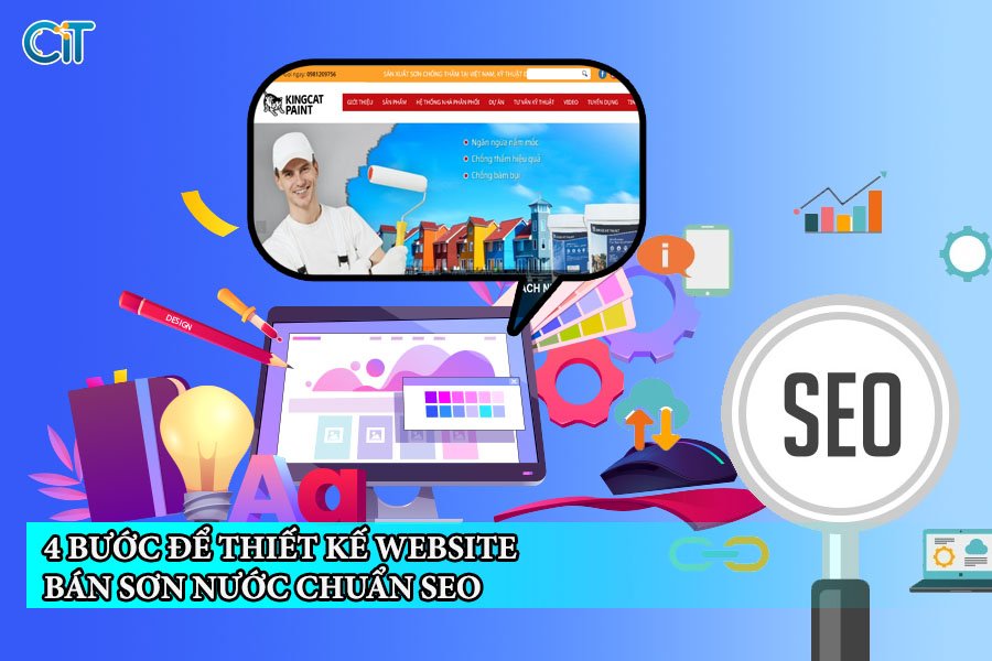 quy-trinh-thiet-ke-website-ban-son-nuoc-chuan-seo